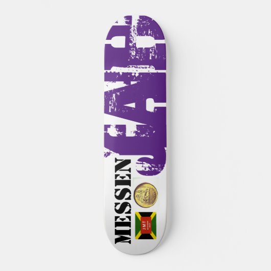 MESSEN JAH !!Skateboard Persoonlijk Skateboard (Voorkant)