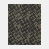 messen patroon fleece deken (Voorkant)