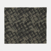 messen patroon fleece deken (Voorkant (Horizontaal))