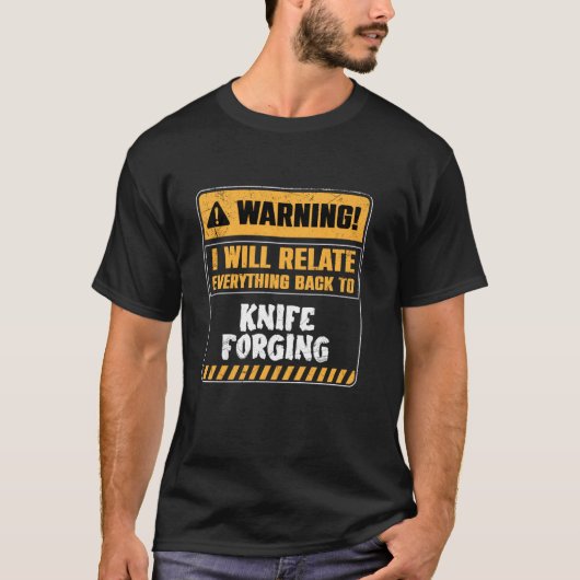 Messen smeden t-shirt (Voorkant)