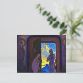 Messenger, 1946 by Nicholas Roerich Briefkaart (Staand voorkant)