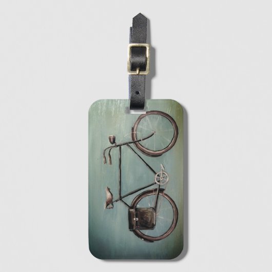 Messenger Bike Bagagelabel (Voorkant (verticaal))