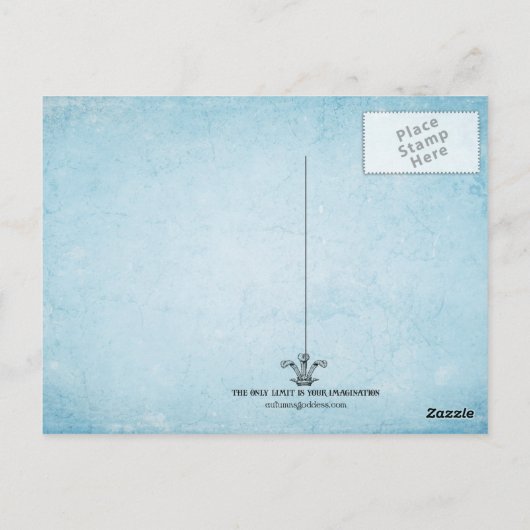 Messenger Briefkaart (Achterkant)