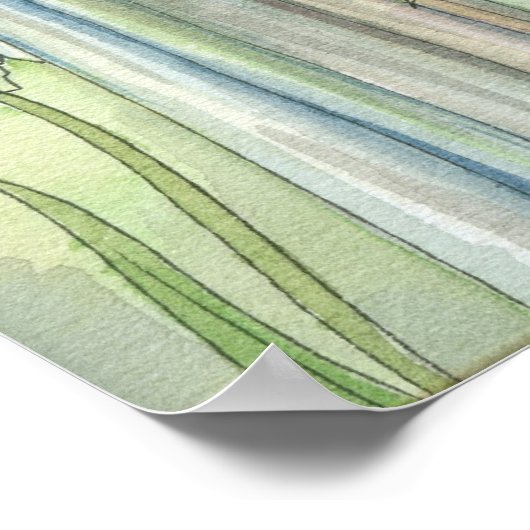 Messenger Fairy Dove Poster van Molly Harrison (Hoek)