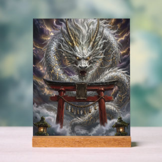 Messenger of God at the Shrine of God Acryl Bord