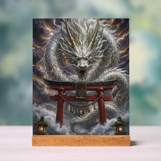 Messenger of God at the Shrine of God Acryl Bord (Neutraal)