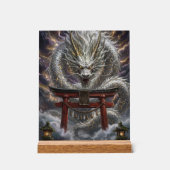 Messenger of God at the Shrine of God Acryl Bord (Voorkant)