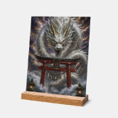 Messenger of God at the Shrine of God Acryl Bord (Hoek)
