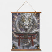 Messenger of God at the Shrine of God Hangend Wandkleed (Voorkant)
