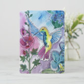 Messenger of Joy Feestdagenkaart (Staand voorkant)