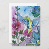 Messenger of Joy Feestdagenkaart (Voorkant / Achterkant)