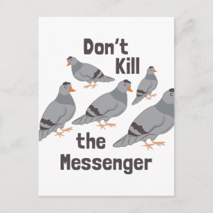Messenger Pigeon Briefkaart