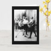 Messenmaker versus Johnson Bokswedstrijd 1914 Kaart (Gele Bloem)