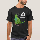 Messenpapegaai wil zaden in Nanday Conure T-shirt (Voorkant)