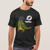 Messenpapegaai wil zaden in Senegal Parrot T-shirt (Voorkant)