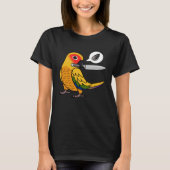 Messenpapegaai wil zaden in Sun Conure T-shirt (Voorkant)