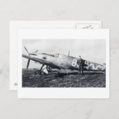 Messerschmitt BF-109 Briefkaart (Voorkant / Achterkant)
