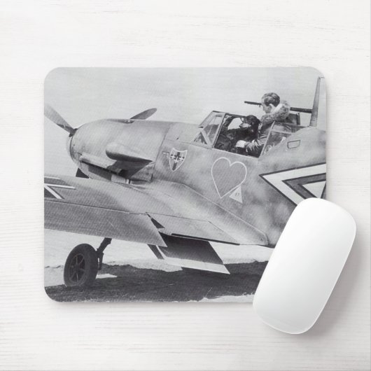 Messerschmitt BF-109 Mousepad Muismat (Met muis)