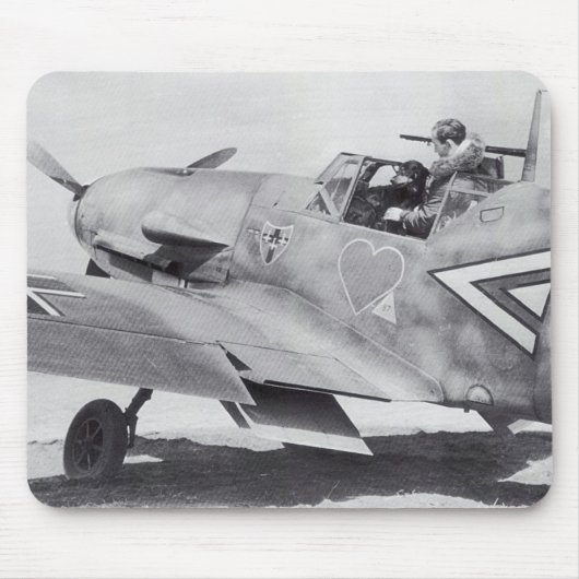 Messerschmitt BF-109 Mousepad Muismat (Voorkant)