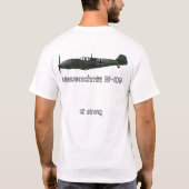 Messerschmitt Bf-109 T-shirt (Achterkant)