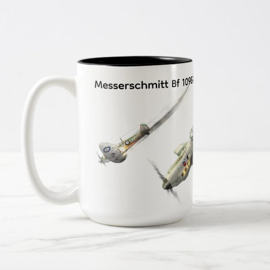 Messerschmitt BF 109E4 mok (Links)