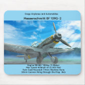 Messerschmitt Bf 109G-2 Muismat (Voorkant)