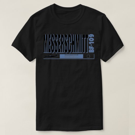 Messerschmitt Fighter T-shirt (Design voorkant)
