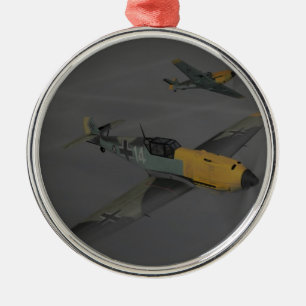 Messerschmitt ME109 Metalen Ornament