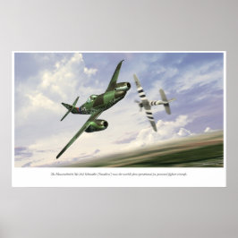 Messerschmitt Me 262 Poster