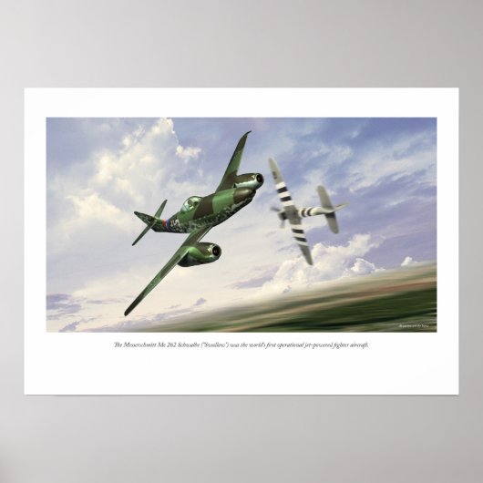 Messerschmitt Me 262 Poster (Voorkant)