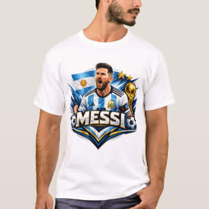Messi 10 Voetbal Legenda Graphic T-Shirt –