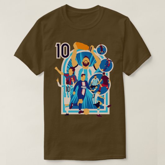 Messi de geit t-shirt (Design voorkant)