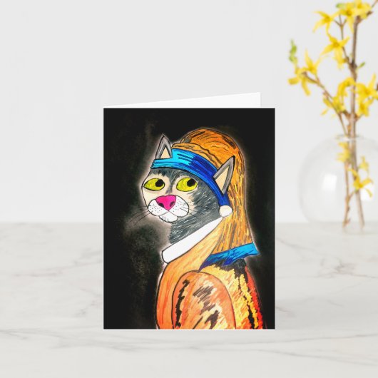 Messi de poemaans kaart (Gele Bloem)