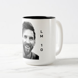 messi LM 10 Tweekleurige Koffiemok
