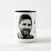 messi LM 10 Tweekleurige Koffiemok (Center)