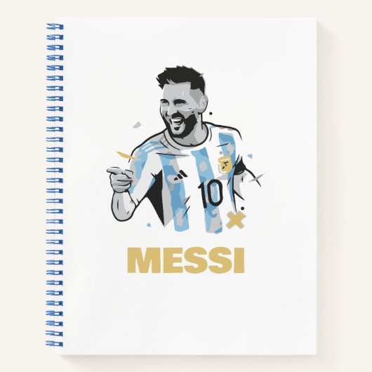 Messi Notitieboek (Voorkant)