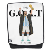 Messi Wereldkampioen Rugtassen (Voorkant)