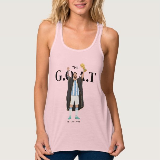 Messi Wereldkampioen  Tanktop (Voorkant)