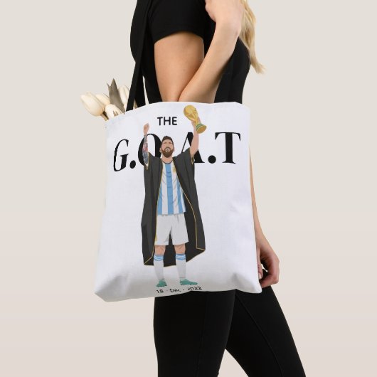 Messi Wereldkampioen Tote Bag (Dichtbij)