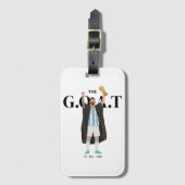 Messi World Cup Champion  Bagagelabel (Voorkant (verticaal))