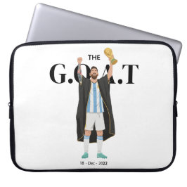 Messi World Cup Champion  Laptop Sleeve