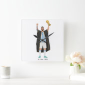 Messi World Cup Champion Vierkante Klok (Huis)