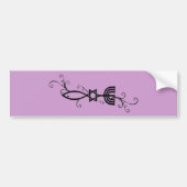 Messiaans symbool bumpersticker (Voorkant)