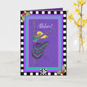 Messiaanse danser kaart (Gele Bloem)