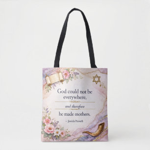 Messiaanse Joodse Bijbelcitaat - Bijbelvers Tote Bag