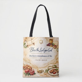 Messiaanse Joodse Bijbelcitaat - Bijbelvers Tote Bag