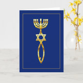 Messiaanse Verbinding - blauw Kaart (Gele Bloem)