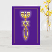 Messiaanse Verbinding - paars Kaart (Gele Bloem)