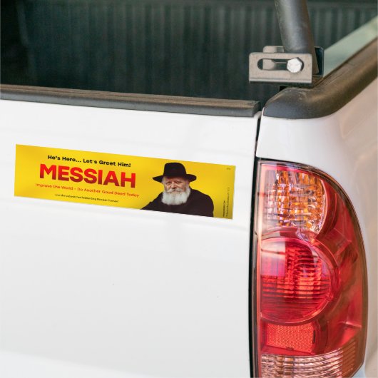 Messiah Bumpersticker (Op Truck)