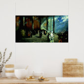 Messiah - Poster (olieverfschilderij van Ghenadie  (Keuken)